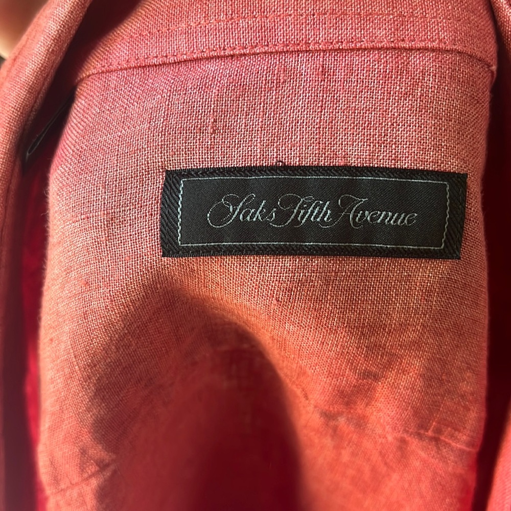 New Long sleeve tea rose.  Beautiful shirt